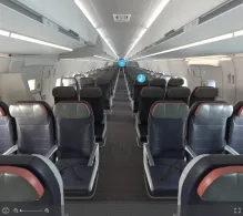 American Airlines Airbus A321neo V.2 seat maps 360 panorama view
