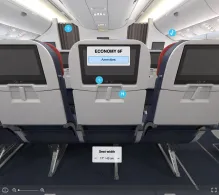 IndiGo Boeing 777-300ER V.2 seat maps 360 panorama view