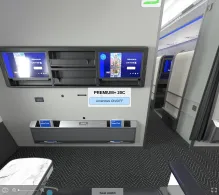 United Airbus A321neo XLR seat maps 360 panorama view