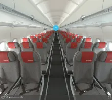 Air Arabia Airbus A321neo LR seat maps 360 panorama view