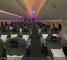 Norse Atlantic Airways Boeing 787-9 seat maps 360 panorama view