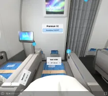 Norse Atlantic Airways Boeing 787-9 seat maps 360 panorama view