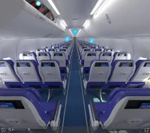 Southwest Airlines Boeing 737 MAX 8 V.1 seat maps 360 panorama view