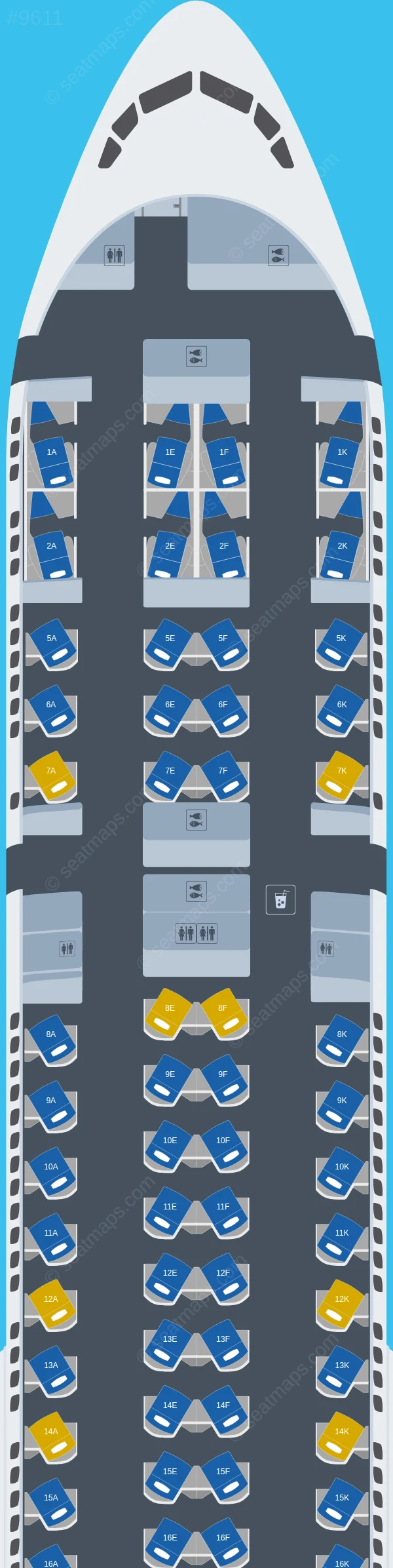 British Airways Map