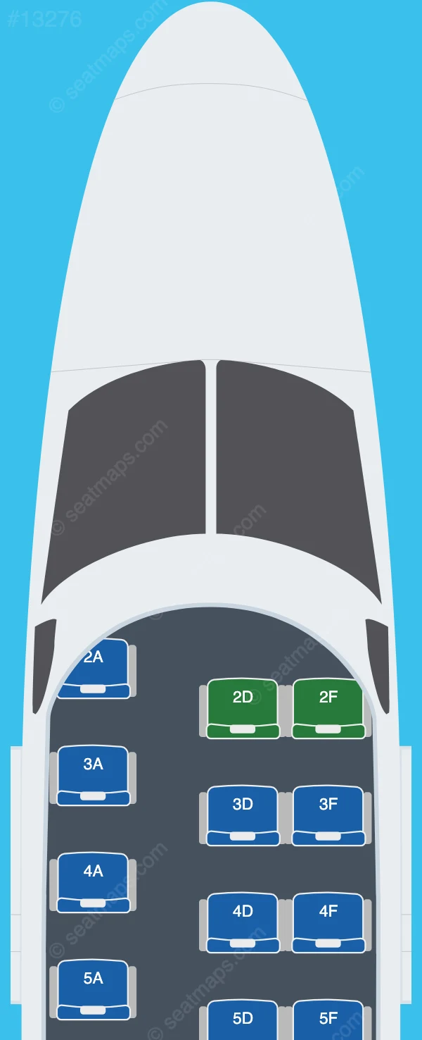 Flightlink Limited Cessna 208B Grand Caravan seatmap preview