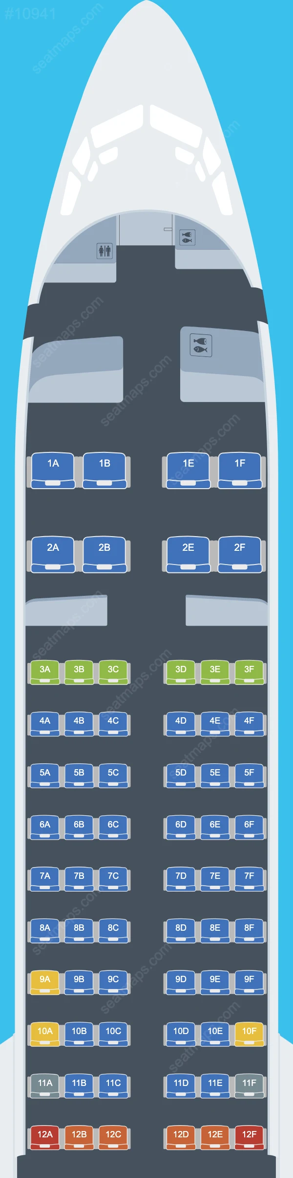 Turkish Airlines Boeing 737 MAX 8 Seat Maps 737 MAX 8 V.2